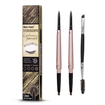 Wholesale Oem Cosmetic Art Waterproof  Party Queen Eyebrow Marker Tint Pen Pencil Private Label Makeup Eyebrow Pencil